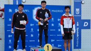 Veddriq Leonardo Donates Gold Medal At IFSC Madrid 4 Speed