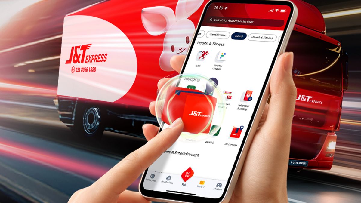 より実用的なパッケージを送る、J&amp;T ExpressがMyTelkomselアプリに登場