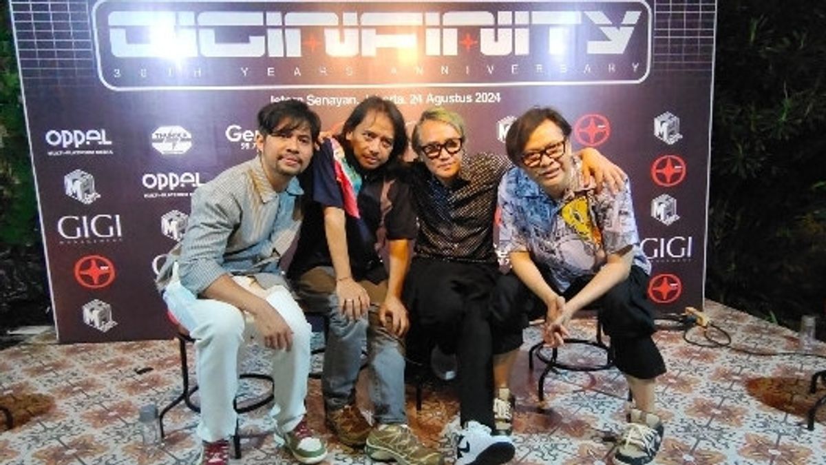 Gigi Rayakan 30 Tahun Berkarya Lewat Konser GIGINFINITY yang Digelar 24 Agustus