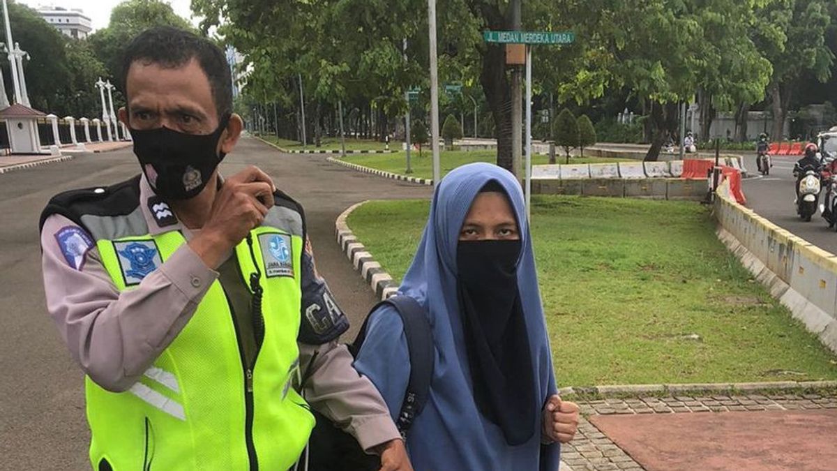 Aksi Wanita Bercadar Todongkan Pistol di Depan Istana Jangan Dulu Dikaitkan dengan Aksi Teror