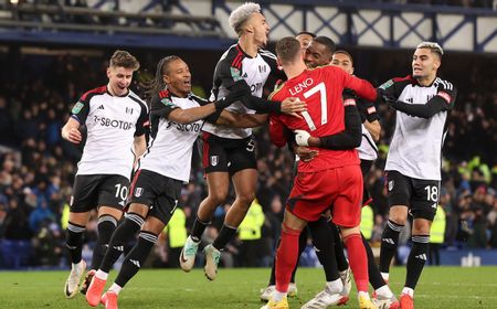 Fulham Singkirkan Everton Lewat Adu Penalti di Carabao Cup