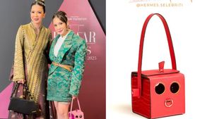 Nagita Slavina Curi Perhatian dengan Tas Hermes Robot Seharga Rp176 Juta