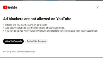 YouTube Tindak Pengguna yang Gunakan Pemblokir Iklan, Minta Mereka Langganan Premium!