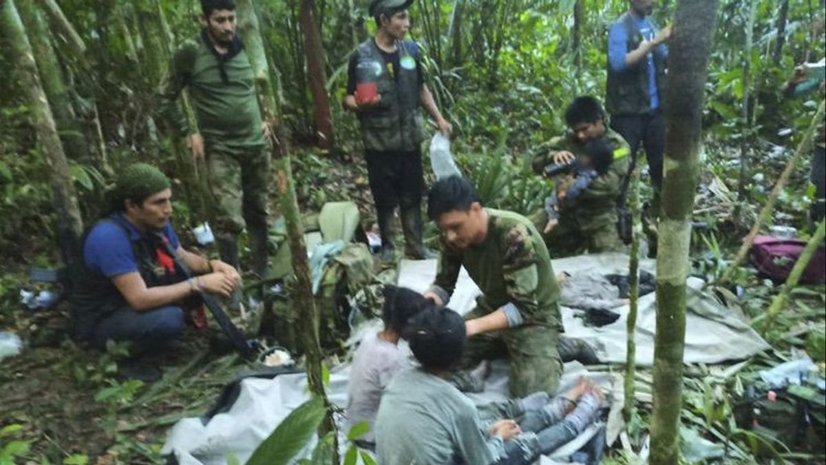 The Story Of Four Children's Rescues Trapped In 40 Days In Amazon Forest