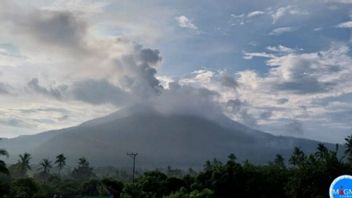 PGA Catat 1 Kali Getaran Banjir Lahar di Gunung Lewotobi Laki-laki