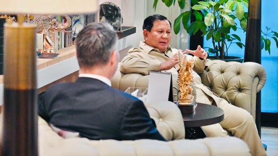 Presiden Prabowo Menerima Kunjungan Wakil PM Australia Richard Marles di Kertanegara