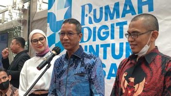 Regarding Karangan Bunga Unggat Alleged Nepotism Jakpro, Acting Governor Heru: We'll See, There's No Need For Gegabah