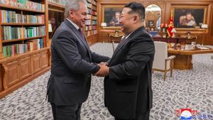 金正恩、北朝鮮が条件なしにロシアを支持すると誓う