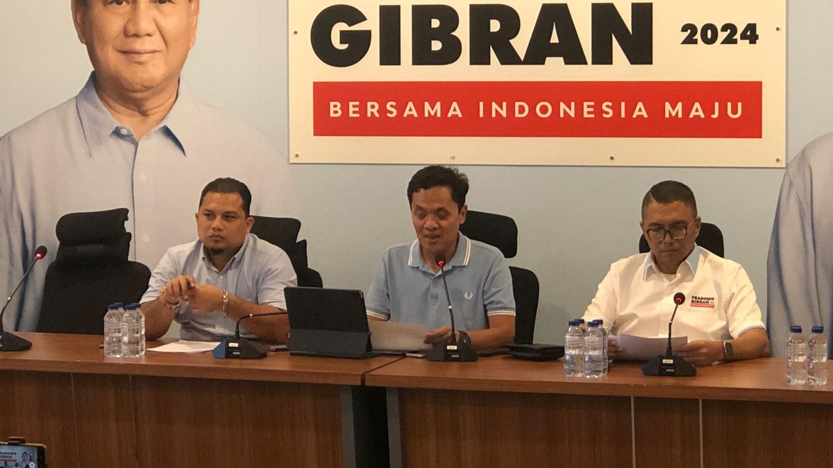 TKN Prabowo-Gibran Ungkap 16 احتمال الاحتيال الانتخابي لعام 2024 ، من Pj Regent ، محفوظ MD إلى Cak Imin