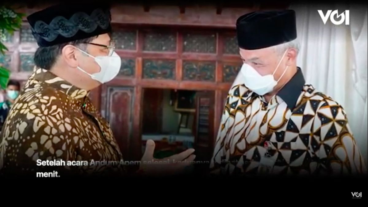 VIDEO: Pertemuan Ganjar Pranowo dan Airlangga Hartarto, Isu Koalisi Pilpres 2024 Kembali Muncul
