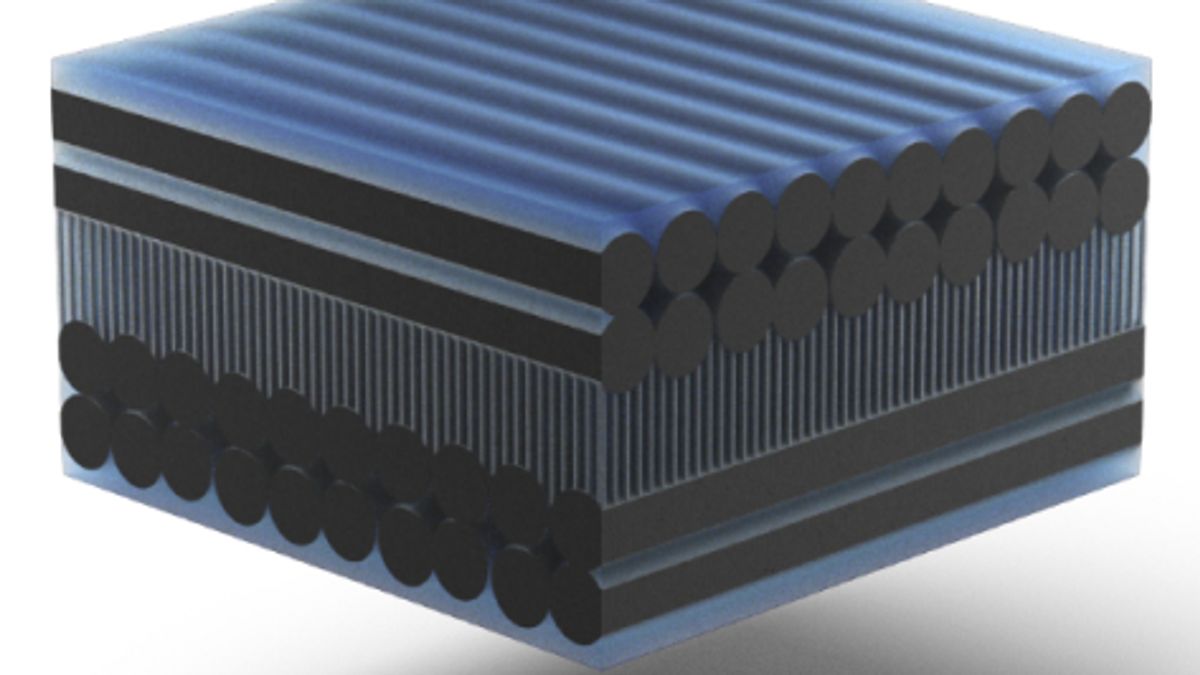 この技術化されたカーボン繊維は、強化された材料を有すると主張し、EV電池ケーシングとして使用される