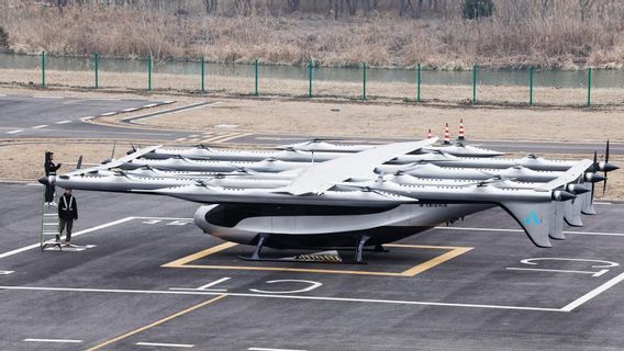 China Terbangkan eVTOL Penumpang 5 Ton Pertama di Dunia, Standar Baru Taksi Udara Global