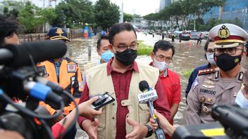 Bad! Anies Baswedan Ferdinand Hutahaean Quipped About Jakarta Flood: Should Give Transportation Award