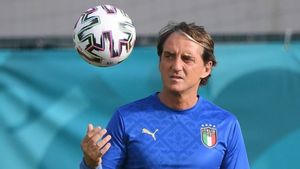 Roberto Mancini Ingin Italia Sajikan Penampilan yang Pantas untuk Wembley Saat Hadapi Austria