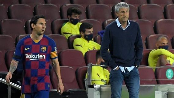 Setien: Messi Susah Diatur, tapi Siapa Saya Mencoba Mengubahnya?