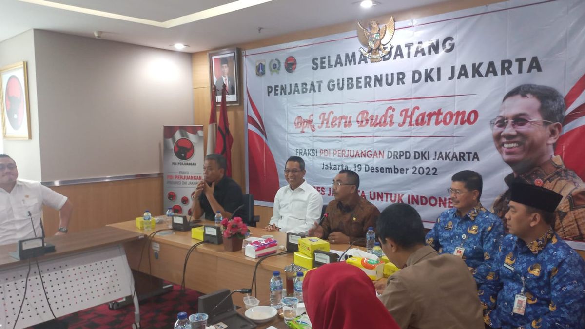 PDIP Semprot Heru Budi: Komunikasi Publik Pak Pj Lemah, Timbulkan Kegaduhan