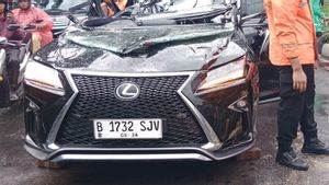Pengemudi Lexus Hitam yang Tewas Tertimpa Pohon Seorang Pria Usia 50 Tahun