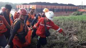 Jasad Pria Jatuh dari Kapal Ditemukan Terseret 4,5 Km dari Titik Hilang di Sungai Lilin Sumsel 