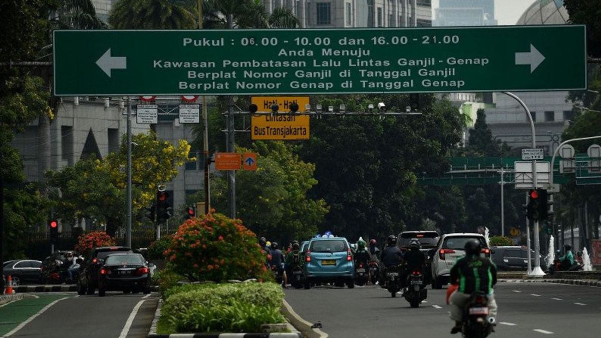 Tilang Pelanggar Ganjil-Genap Jakarta Mulai Berlaku, Wagub: Kita Harus Mendisiplinkan Masyarakat