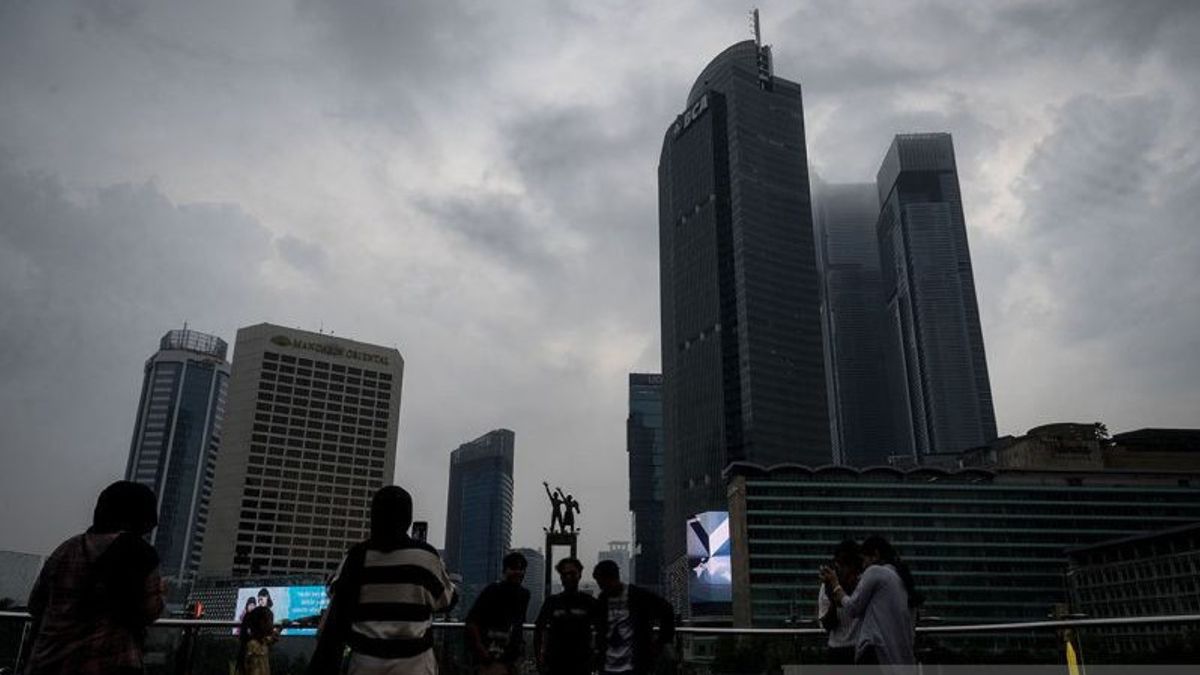 Le temps de Jakarta vendredi 20 septembre, entouré de nuages abondants