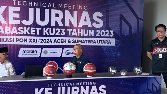 Ketum PP Perbasi Senang Kejurnas dan Kualifikasi PON Bola Basket U-23 Diikuti Banyak Peserta