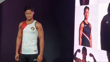 2024年巴黎奥运会的印度尼西亚特遣队球衣,以歌曲Berkibarlah Benderaku为启发