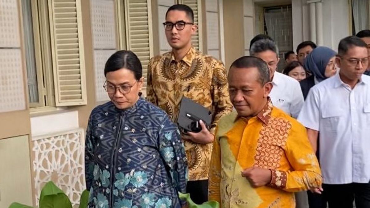 rénage de la pétrole atteint 96%, Sri Mulyani visite au bureau de Bahlil