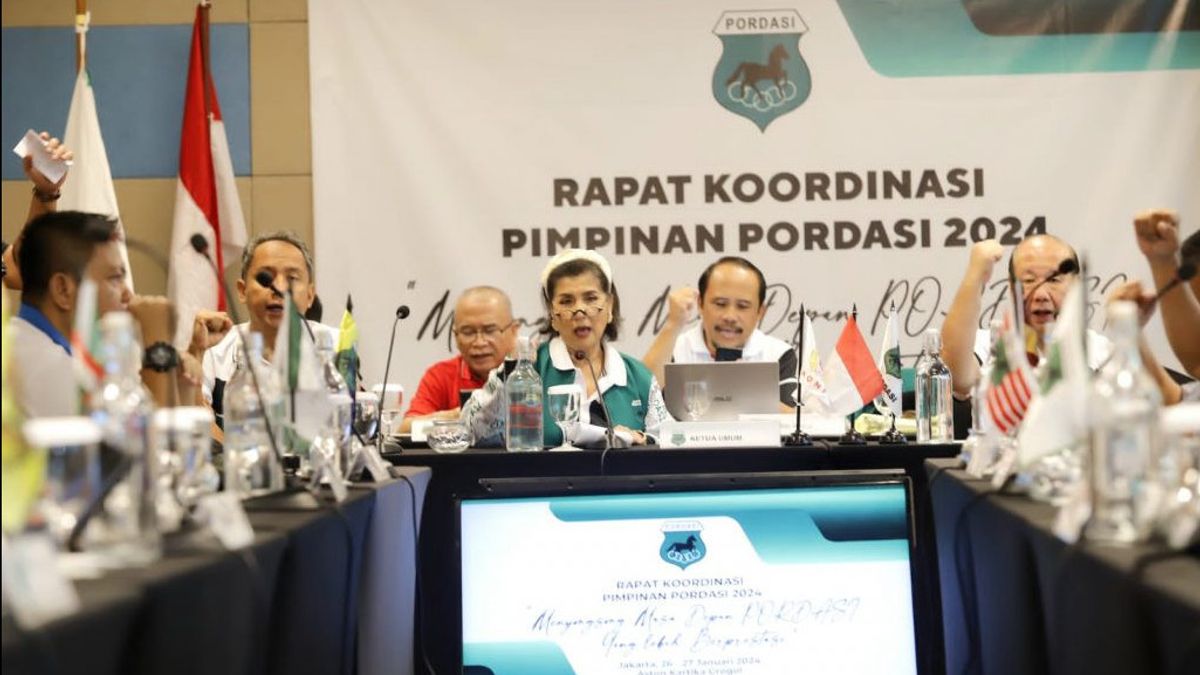 Coordination Meeting For The Leadership Of Pordasi 2024: Postponing National Conference For Indonesia's Equestrian Strategic Plan