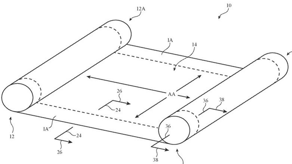 Apple Develops Roll Screen IPad To Solve Engsel Issues
