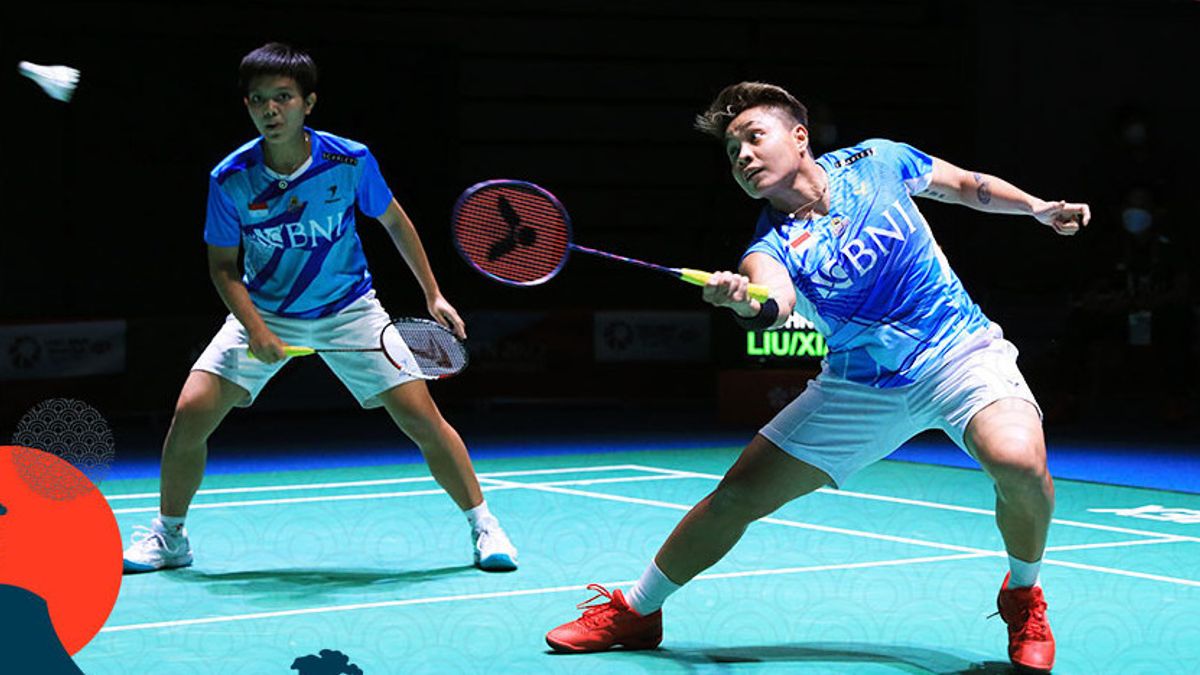 Dramatis! Apriyani/Siti Fadia Lolos ke Perempat Final Japan Open 2022