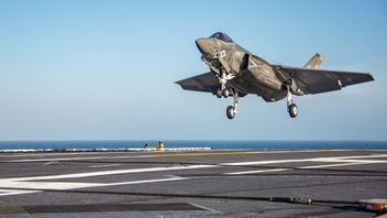 Accident When Landing On A US Aircraft Carrier, The F-35C Fighter Jet Has Not Yet Completed Three Years Of Service