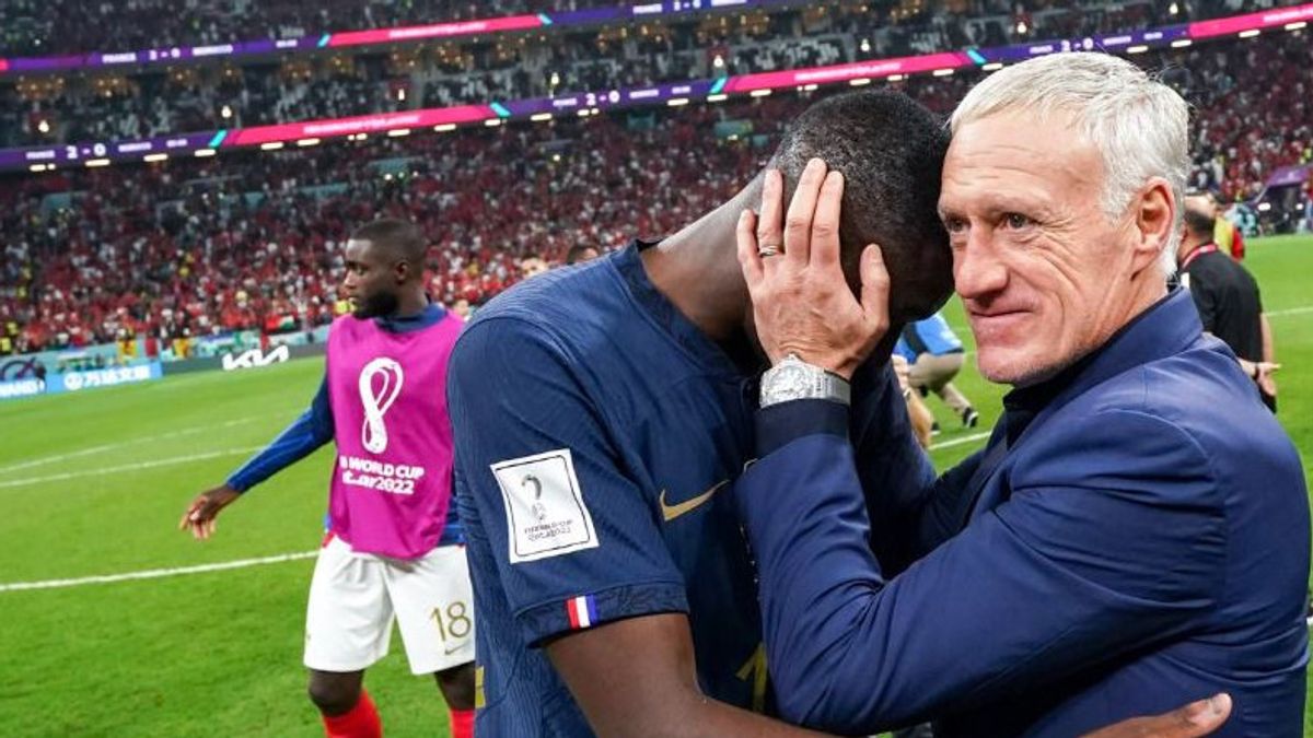 France Losing To Argentina In The World Cup Finals, Deschamps: Really Next To Me