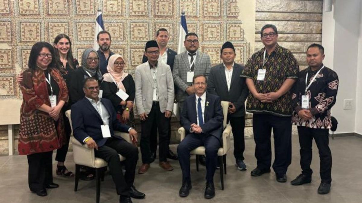 Andai Lima Kader NU Itu Tidak Tersenyum Saat Berfoto Bareng Presiden Israel, Isaac Herzog