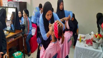 Prêt à rivaliser dans le monde du travail, 30 emplacements dans le sud-est de Sulawesi suit un entraînement en beauté