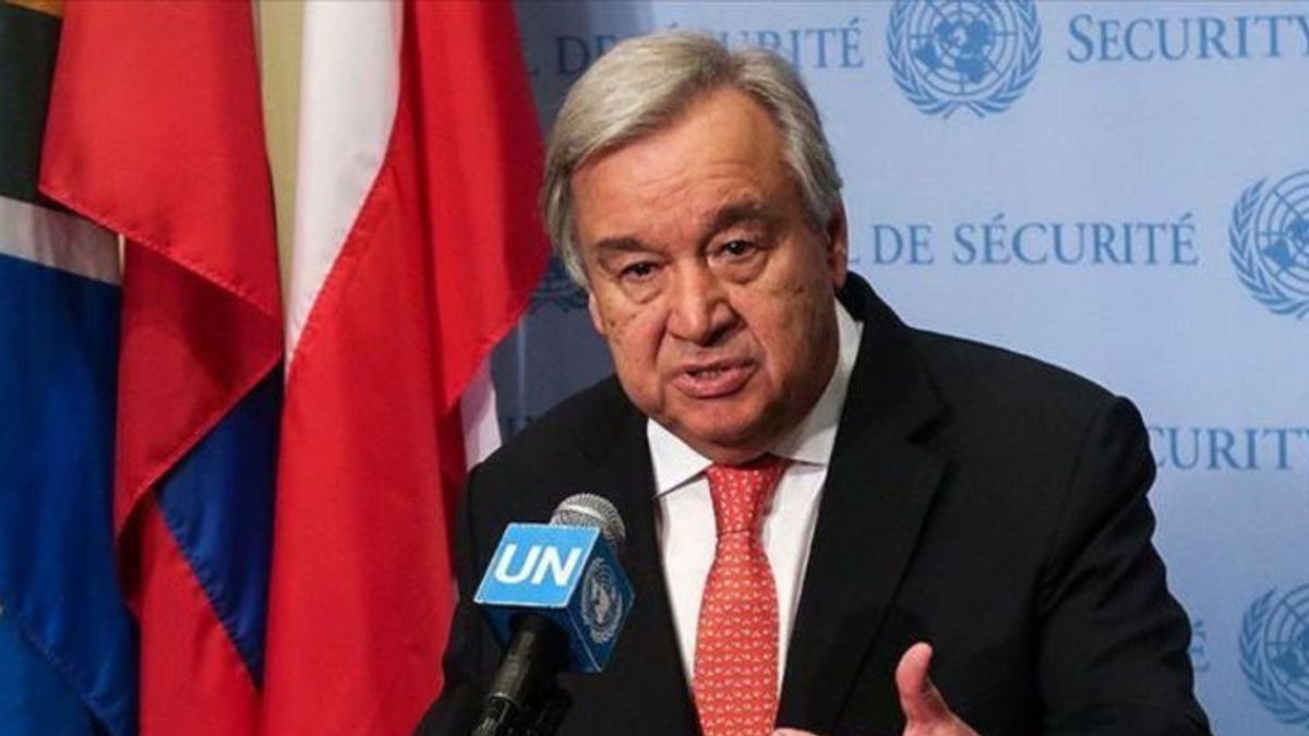 Le secrétaire général des Nations unies condamne Israël pour avoir inscrit la Cisjordanie comme « terre de l'État »