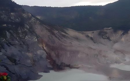 PVMBG Pastikan Video Erupsi Gunung Tangkuban Perahu Hoaks