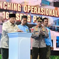 Au milieu des critiques à la police, Prabowo défend la police dans les affaires alimentaires