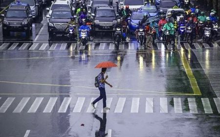 Tak Hanya Jakarta dan Sumsel, Sejumlah Kota Besar di Indonesia Diperkirakan Diguyur Hujan Hari Ini