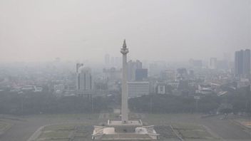 غير صحي ، جودة الهواء في DKI هي الأسوأ في العالم الرابع هذا الصباح