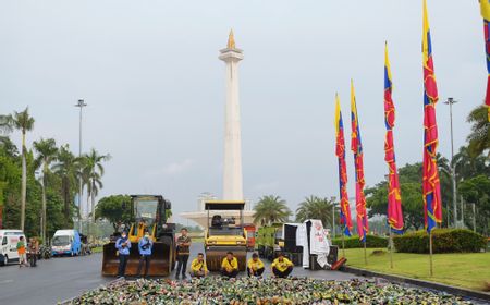 Satpol PP DKI Musnahkan 12.031 Botol Miras Sitaan Sejak Awal Tahun 2023