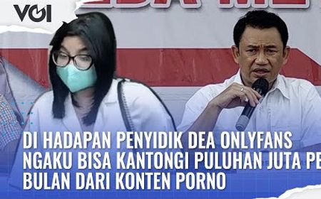 VIDEO: Dea OnlyFans Ngaku Bisa Kantongi Puluhan Juta per Bulan, Begini Kata Polisi