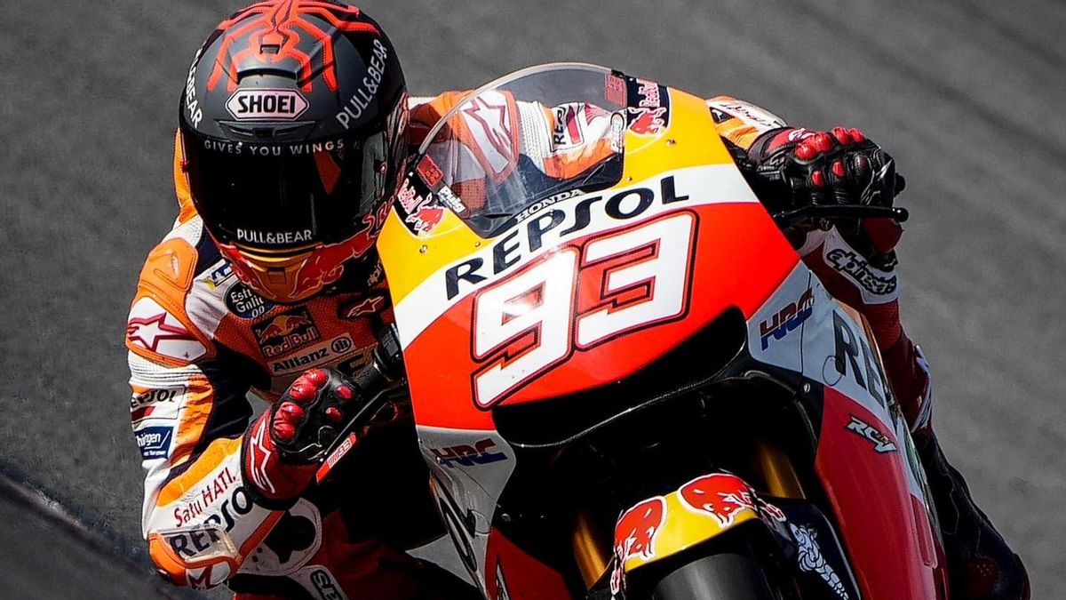 Ahead Of The 2022 MotoGP, Marquez Is Paving At Portimao