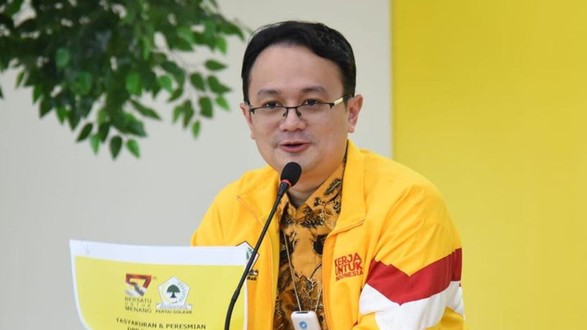 Jerry Sambuaga Praises Airlangga Hartarto For Accommodating Young People