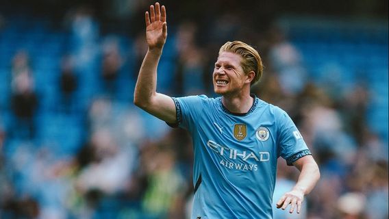 Kevin De Bruyne: Belum Ada Pembicaraan Kontrak dengan Manchester City