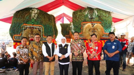 Khofifah Proud of Reog Ponorogo reconnu comme patrimoine culturel par l'UNESCO