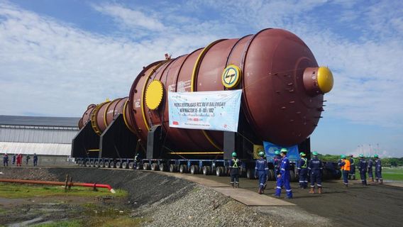 Pertamina Datangkan Reaktor Seberat 782 Ton untuk Tingkatkan Kualitas Produksi Kilang Balongan