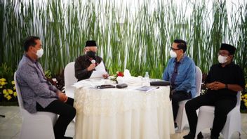 Vice President Maruf Amin's Request To Minister Of Trade Lutfi And Kadin To Build A Muslim Fashion Ecosystem