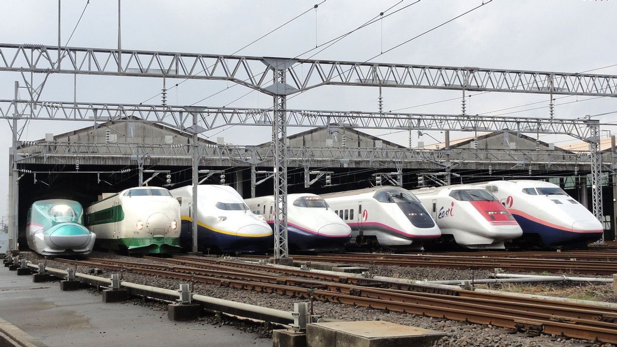 Tokyo et les régions d'anticipation générale de tempête, des réguliers de vols et des trains Shinkansen annulés