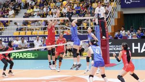 印度尼西亚女子排球国家队在2025年AVC国家杯获得第五名后,在FIVB排名中飙升12位