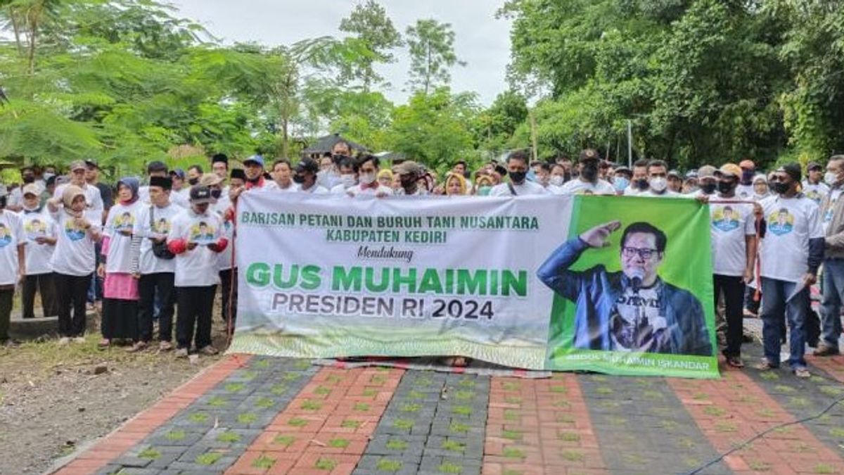 Farmers In Kediri Declare Muhaimin Iskandar A Presidential Candidate For 2024
